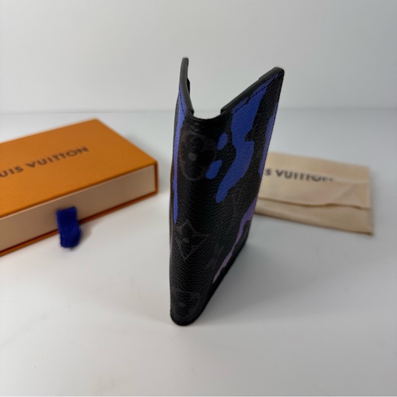 Sunrise Monogram Eclipse Room With A View Pocket Organizer Blue Purple - Picture 7 of 12